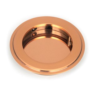 FROM THE ANVILĀ® Polished Bronze 75mm Art Deco Round Pull