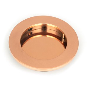 FROM THE ANVILĀ® Polished Bronze 75mm Plain Round Pull