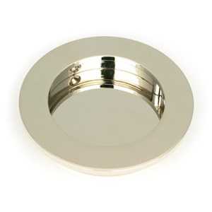 FROM THE ANVILĀ® Polished Nickel 75mm Plain Round Pull