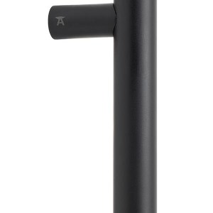 FROM THE ANVILĀ® Matt Black SS (316) 0.6m T Bar Handle Secret Fix 32mm Ć