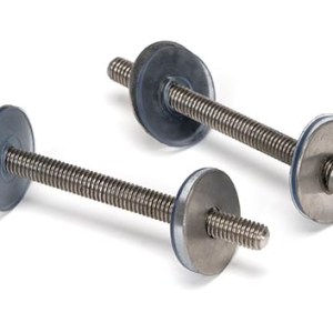 FROM THE ANVILĀ® Satin SS (304) 100mm Back to Back Fixings for T Bar (2)