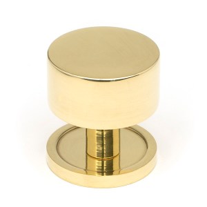 FROM THE ANVILĀ® Polished Brass Kelso Cabinet Knob - 32mm (Plain)