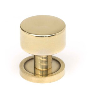 FROM THE ANVILĀ® Aged Brass Kelso Cabinet Knob - 25mm (Plain)