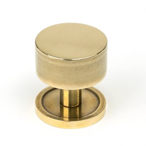 FROM THE ANVILĀ® Aged Brass Kelso Cabinet Knob - 32mm (Plain)