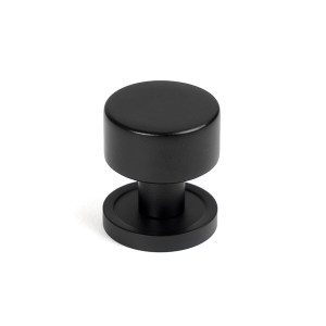 FROM THE ANVILĀ® Matt Black Kelso Cabinet Knob - 25mm (Plain)