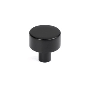 FROM THE ANVILĀ® Matt Black Kelso Cabinet Knob - 25mm (No rose)