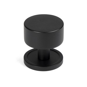 FROM THE ANVILĀ® Matt Black Kelso Cabinet Knob - 32mm (Plain)
