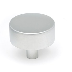 FROM THE ANVILĀ® Satin Chrome Kelso Cabinet Knob - 38mm (No rose)