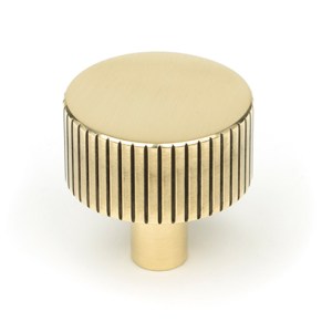 FROM THE ANVILĀ® Aged Brass Judd Cabinet Knob - 32mm (No rose)