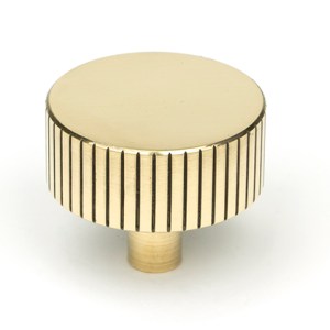 FROM THE ANVILĀ® Aged Brass Judd Cabinet Knob - 38mm (No rose)