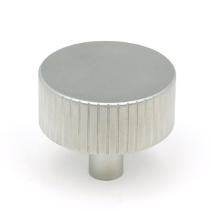 FROM THE ANVILĀ® Satin Chrome Judd Cabinet Knob - 38mm (No rose)