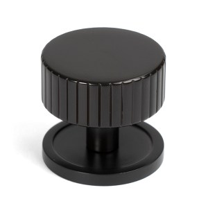 FROM THE ANVILĀ® Aged Bronze Judd Cabinet Knob - 38mm (Plain)