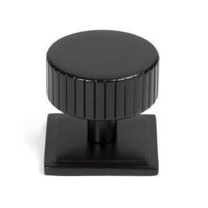 FROM THE ANVILĀ® Aged Bronze Judd Cabinet Knob - 38mm (Square)