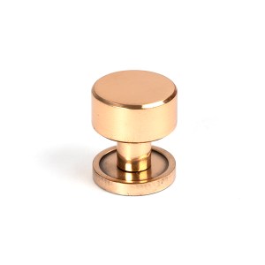 FROM THE ANVILĀ® Polished Bronze Kelso Cabinet Knob - 25mm (Plain)