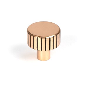 FROM THE ANVILĀ® Polished Bronze Judd Cabinet Knob - 25mm (No rose)