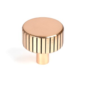 FROM THE ANVILĀ® Polished Bronze Judd Cabinet Knob - 32mm (No rose)