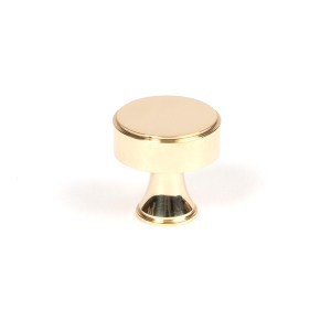 FROM THE ANVILĀ® Polished Brass Scully Cabinet Knob - 25mm