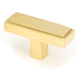 FROM THE ANVILĀ® Polished Brass Scully T-Bar
