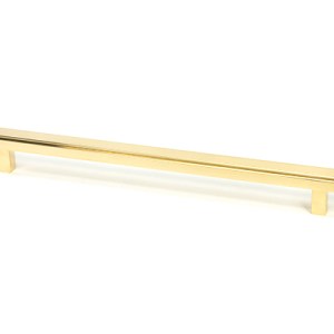 FROM THE ANVILĀ® Polished Brass Scully Pull Handle - Large