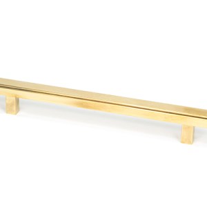 FROM THE ANVILĀ® Aged Brass Scully Pull Handle - Medium