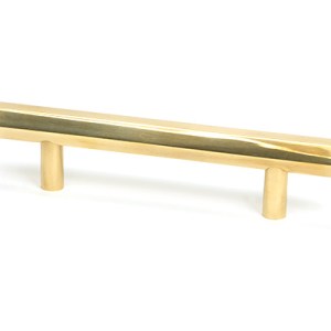 FROM THE ANVILĀ® Aged Brass Kahlo Pull Handle - Small