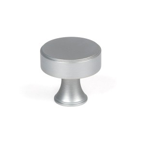 FROM THE ANVILĀ® Satin Chrome Scully Cabinet Knob - 32mm