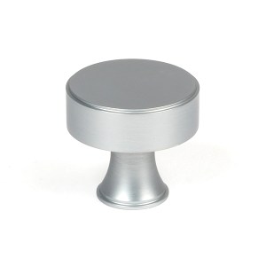 FROM THE ANVILĀ® Satin Chrome Scully Cabinet Knob - 38mm