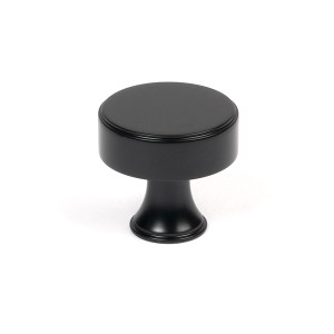 FROM THE ANVILĀ® Matt Black Scully Cabinet Knob - 32mm