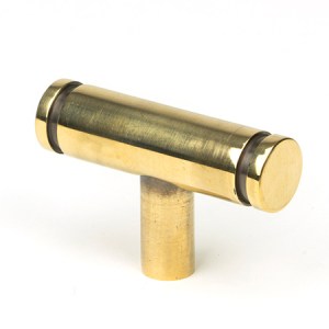 FROM THE ANVILĀ® Aged Brass Kelso T-Bar
