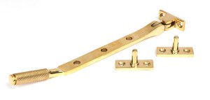 FROM THE ANVILĀ® Polished Brass 8" Brompton Stay