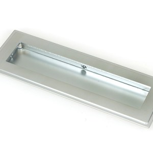 FROM THE ANVILĀ® Satin Chrome 175mm Art Deco Rectangular Pull
