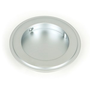 FROM THE ANVILĀ® Satin Chrome 75mm Art Deco Round Pull