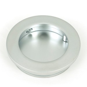 FROM THE ANVILĀ® Satin Chrome 60mm Plain Round Pull