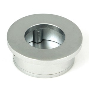 FROM THE ANVILĀ® Satin Chrome 34mm Round Finger Edge Pull