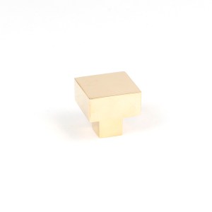 FROM THE ANVILĀ® Polished Brass Albers Cabinet Knob - 25mm