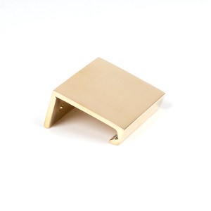 FROM THE ANVILĀ® Polished Brass 50mm Plain Edge Pull
