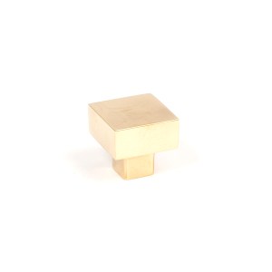 FROM THE ANVILĀ® Aged Brass Albers Cabinet Knob - 25mm