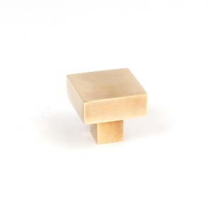 FROM THE ANVILĀ® Aged Brass Albers Cabinet Knob - 30mm