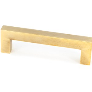 FROM THE ANVILĀ® Aged Brass Albers Pull Handle - Small