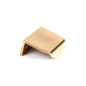 FROM THE ANVILĀ® Aged Brass 50mm Moore Edge Pull
