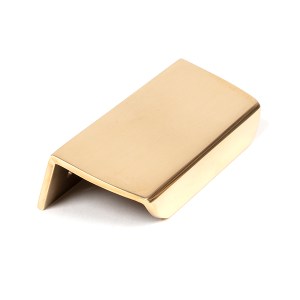 FROM THE ANVILĀ® Aged Brass 100mm Moore Edge Pull