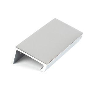 FROM THE ANVILĀ® Polished Chrome 100mm Plain Edge Pull