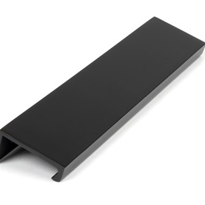 FROM THE ANVILĀ® Matt Black 200mm Plain Edge Pull