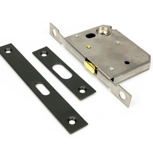 FROM THE ANVIL® Aged Bronze 50mm Sliding Door Lock