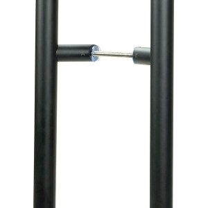 FROM THE ANVILĀ® Matt Black (316) 0.6m Offset T Bar Handle B2B 32mm Ć