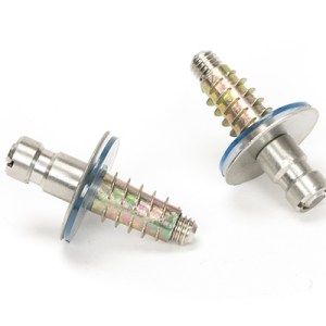 FROM THE ANVILĀ® Satin SS (304) 50mm Secret Fixings for T Bar (2) - Offset