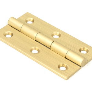 FROM THE ANVILĀ® Satin Brass 2.5" Butt Hinge (pair)