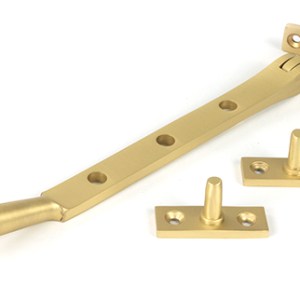 FROM THE ANVILĀ® Satin Brass 8" Newbury Stay