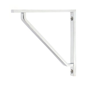 FROM THE ANVILĀ® Polished Chrome Barton Shelf Bracket (150mm x 150mm)