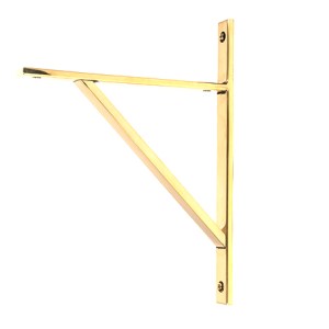 FROM THE ANVILĀ® Aged Brass Chalfont Shelf Bracket (260mm x 200mm)